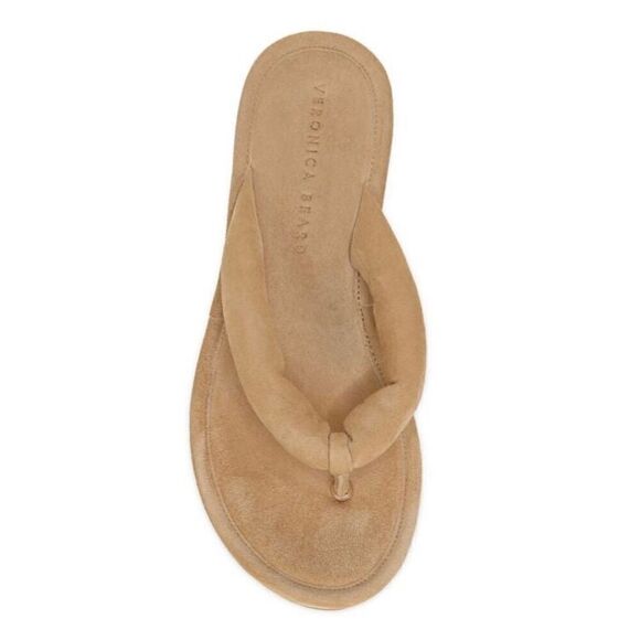 VERONICA BEARD Geno Cork Wedge Sandals Excellent Condition Size 7 1/2” - Picture 5 of 12